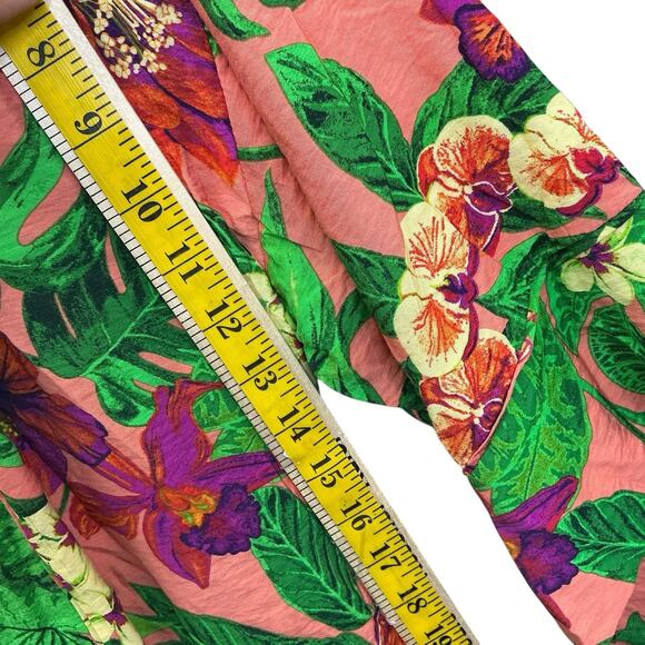 Panama Jack Trppical Boho Open Front Kimono Shirt Women’s Sz. Small - Picture 9 of 13